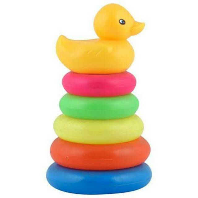 Mainan edukatif donat susun warna | Shopee Indonesia