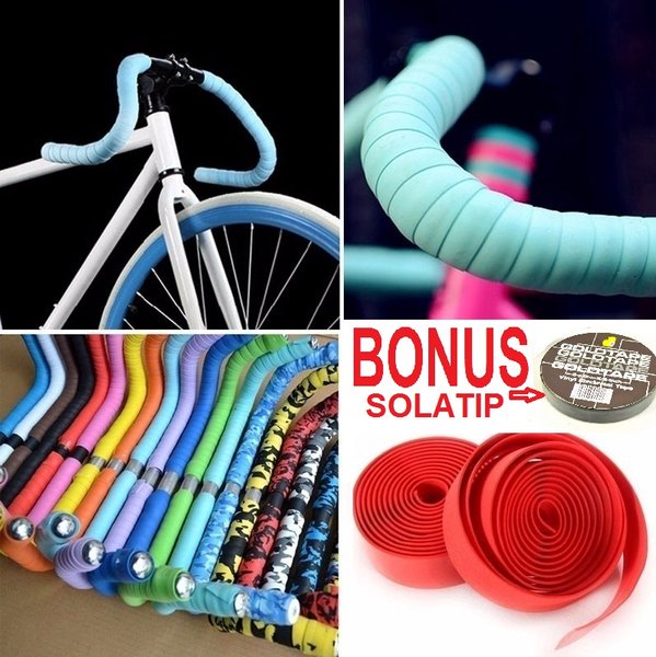 Jual Bartape Lilitan Stang Grip Sepeda Balap Blebet Dropbar Bar Tape Indonesia|Shopee Indonesia