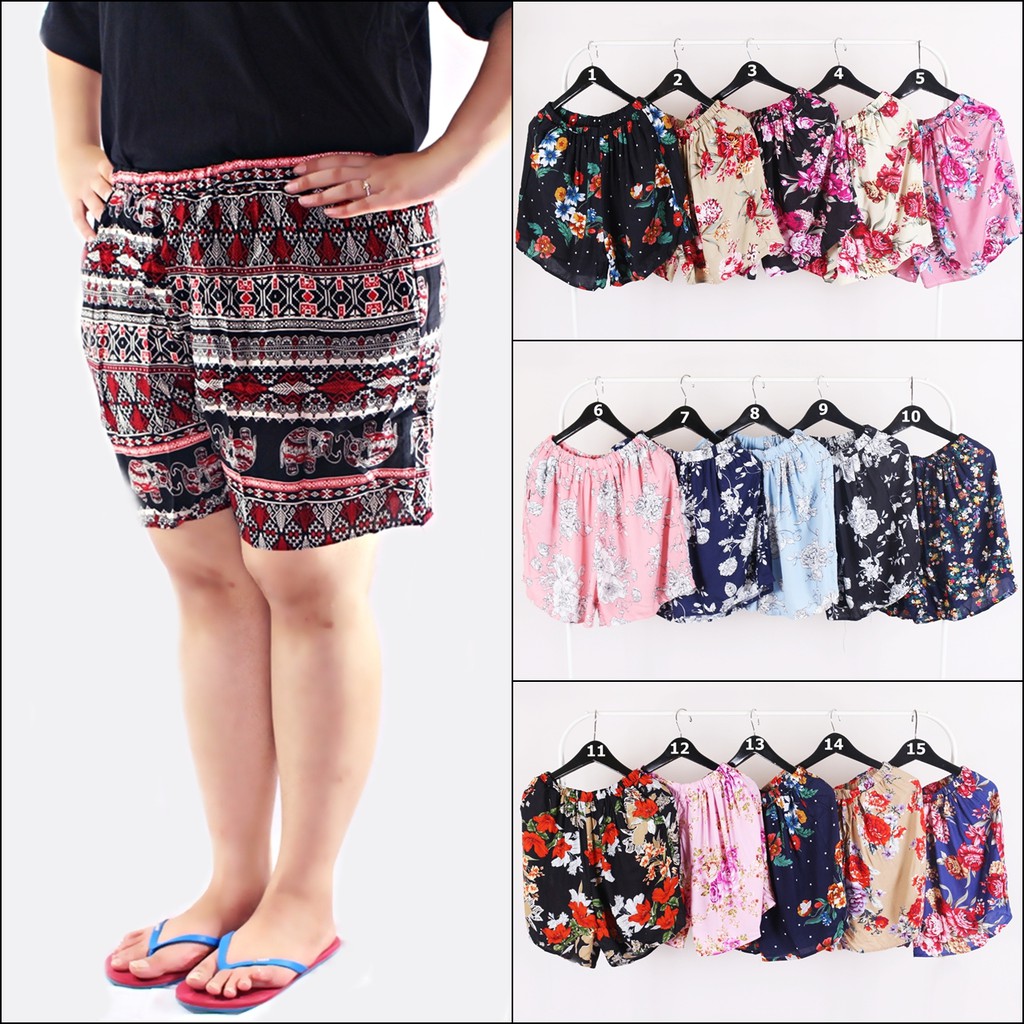 CELANA SANTAI WANITA BIG SIZE Shopee Indonesia