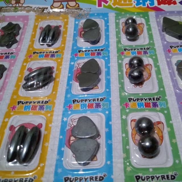 Jual Magnet Mainan ~ Magnet Mix ( 1 Motif Isi 2 Pcs ) | Shopee Indonesia