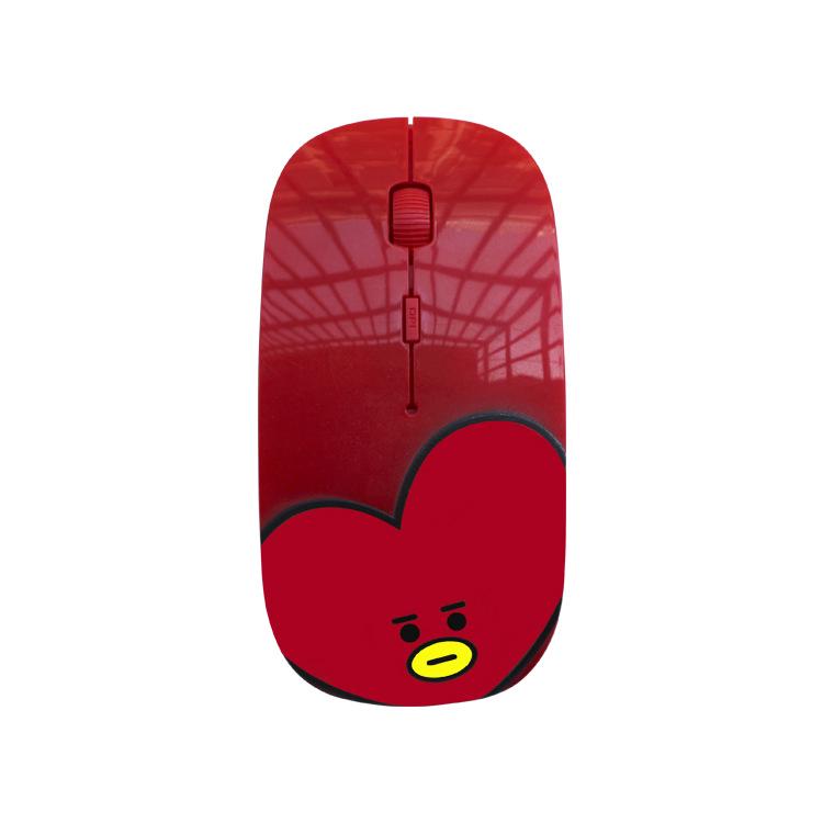 KPOP BTS bt21 Mouse Wireless Motif Kartun Lucu untuk