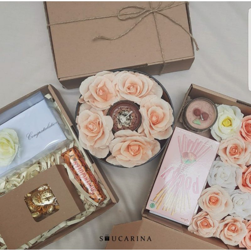 Hampers Bunga/Handcraft Paper Flower Shopee Indonesia