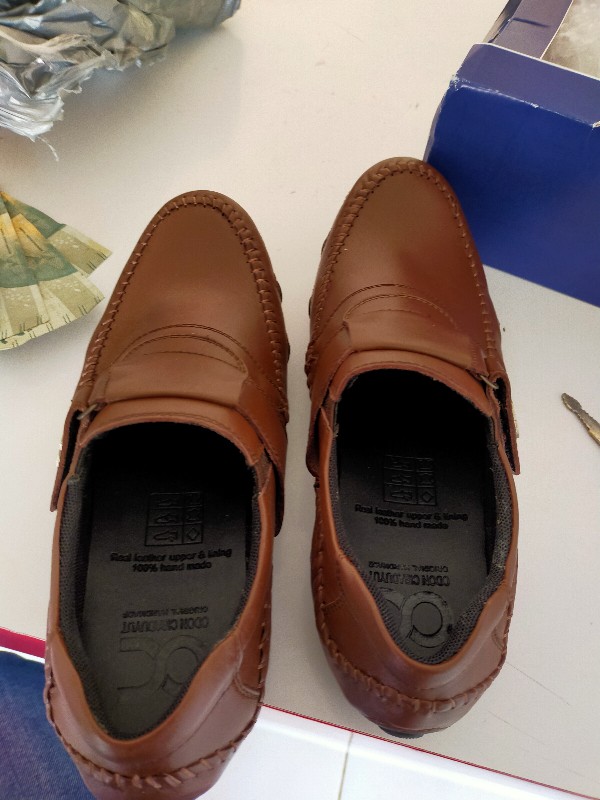 Sepatu kulit Pria asli kulit OC003 odon cibaduyut Shopee Indonesia