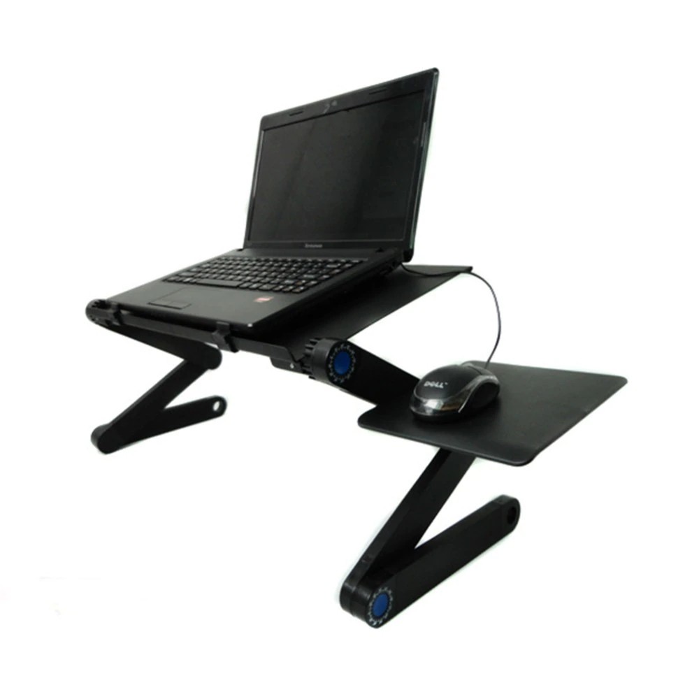 Jual Portable Foldable Adjustable Folding Laptop Table For Laptop Desk Computer Notebook Stand Tray For | Shopee Indonesia