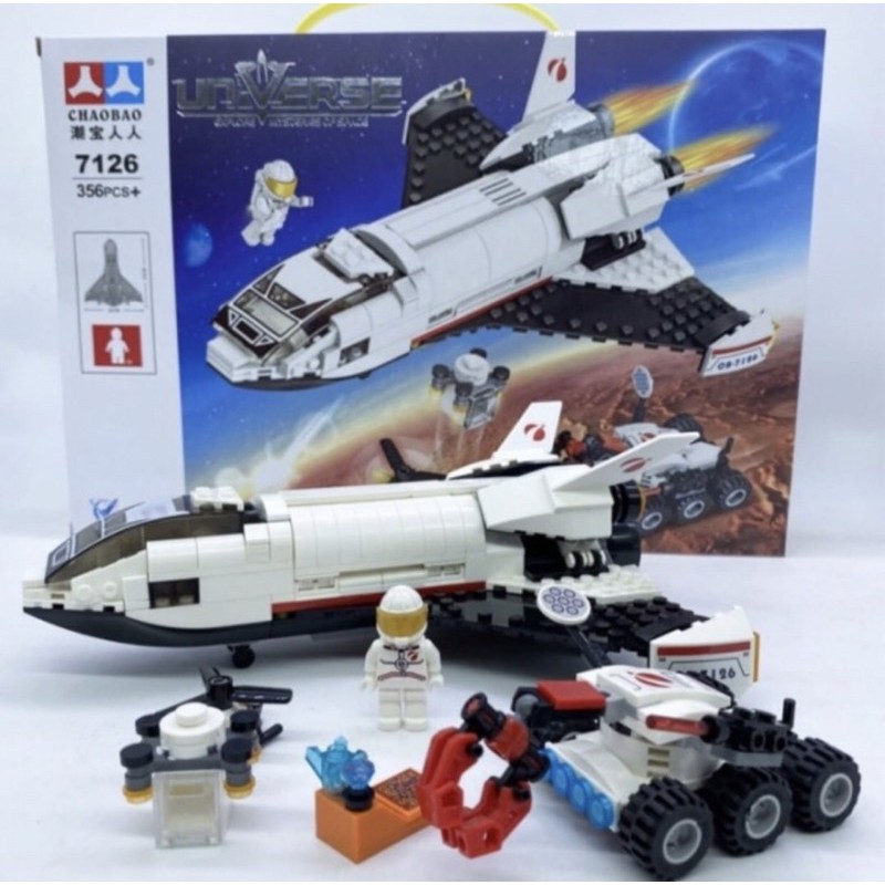 Jual Mainan Anak Laki Astronot - Lego Pesawat Luar Angkasa - Lego Chaobao | Shopee Indonesia