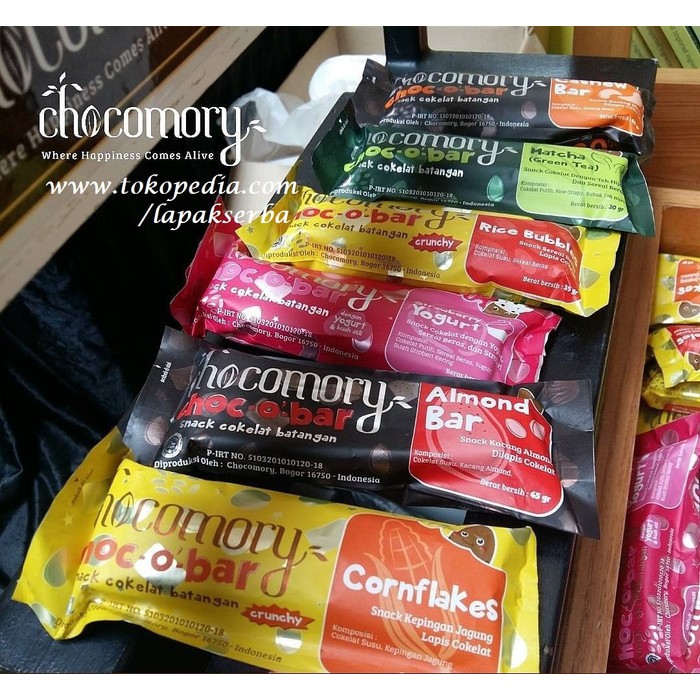 Jual Chocomory Bar Coklat Cimory - ( Almond Matcha Greentea Strawberry Dll) | Shopee Indonesia