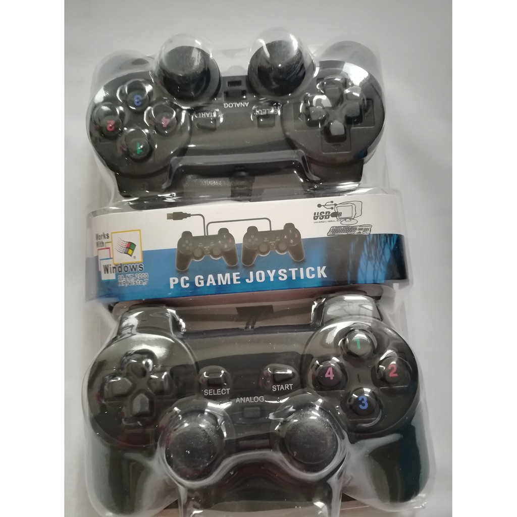 Jual Usb Game stick Game pad analog Stick game pc DUAL