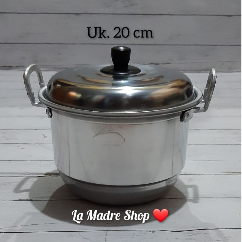 LANGSENG KECIL Dandang Mini Panci kukus ❤ Uk. 20 Cm | Shopee Indonesia
