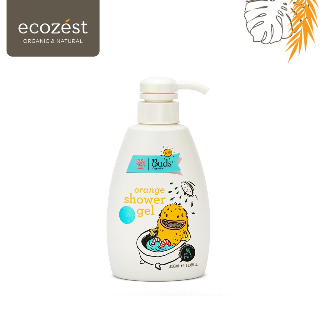 Jual BUDS Organic Shower Gel Orange 350ml Shopee Indonesia
