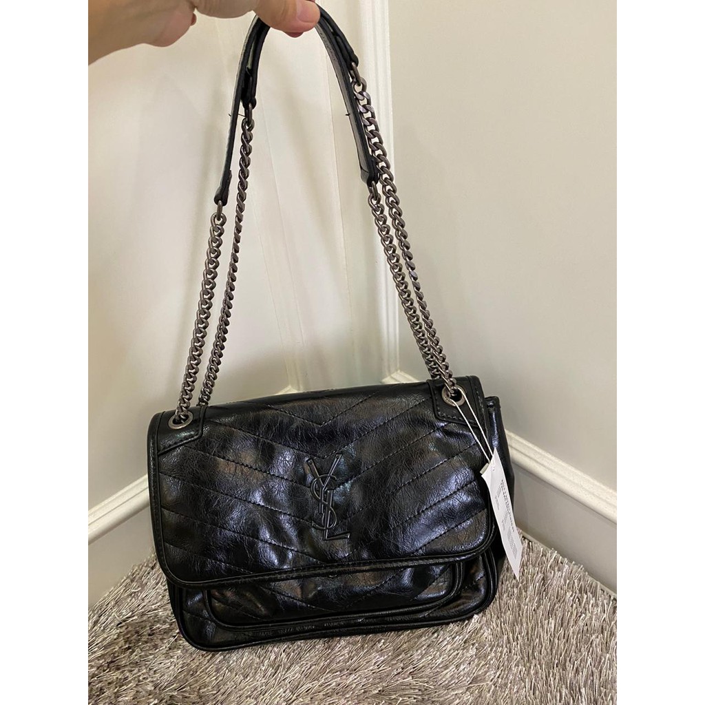 Ysl niki medium 28x10x19cm Bahan bagus ya uda mirip ori