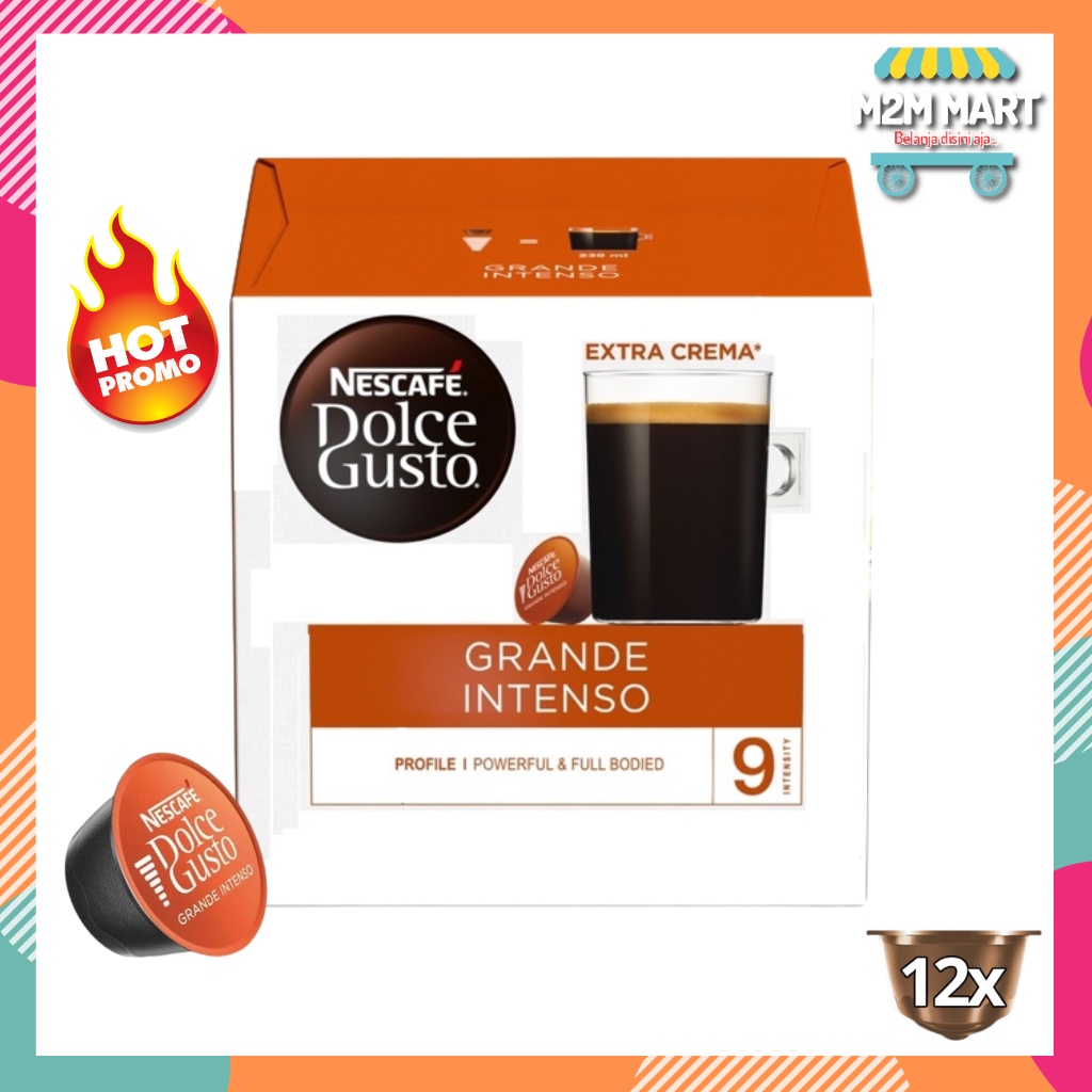 Jual Nescafe Dolce Gusto Grande Intenso Capsule | Shopee Indonesia