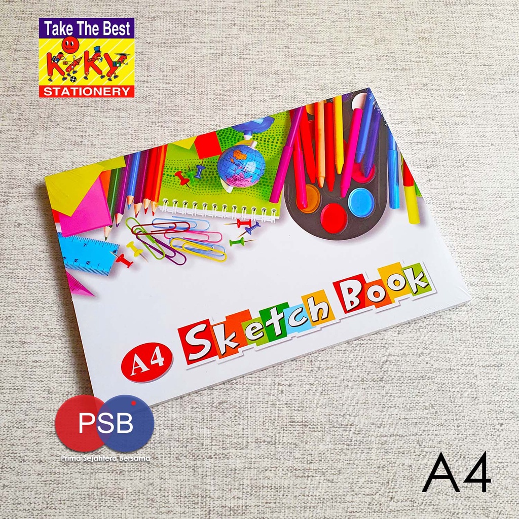 Jual Kiky Sketchbook A4 / Buku Sketsa A4 Shopee Indonesia