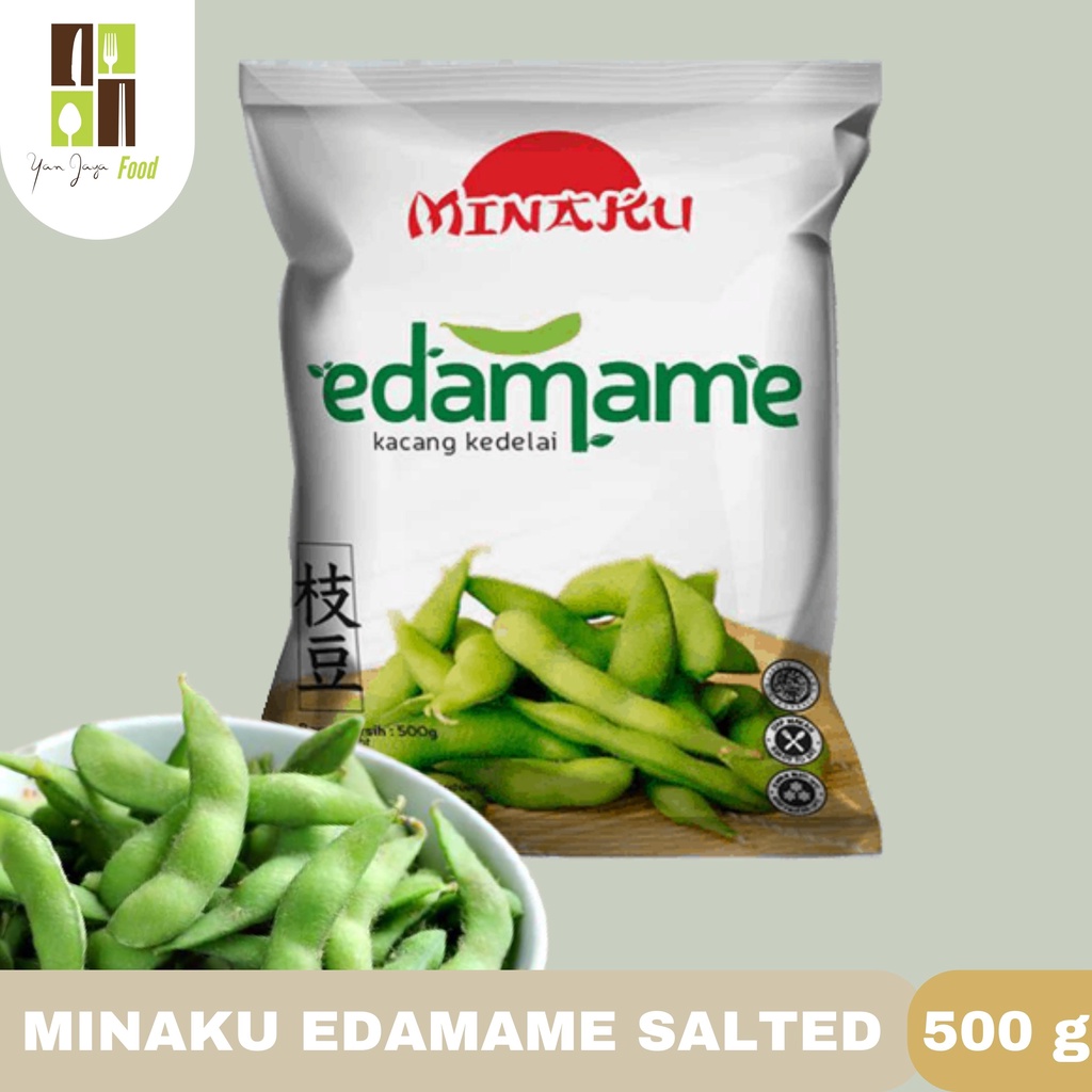 Jual Minaku Edamame Salted Kacang Kedelai Jepang [500g] Shopee Indonesia