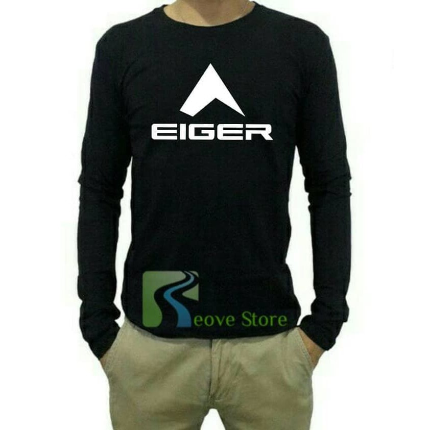 Harga Kaos Lengan Panjang Eiger Desain Kaos Menarik