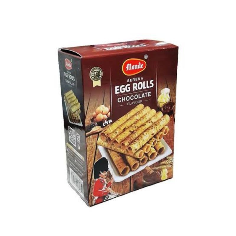 Jual Monde Serena Eggroll Coklat 70 Gr 1 Karton Isi 30 Pak | Shopee Indonesia