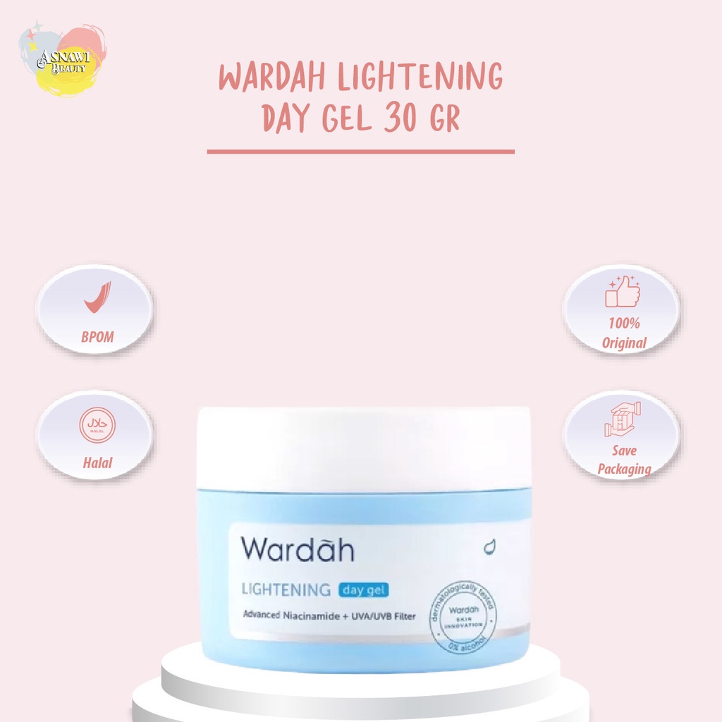 Jual Wardah Lightening Day Gel 30ml Shopee Indonesia