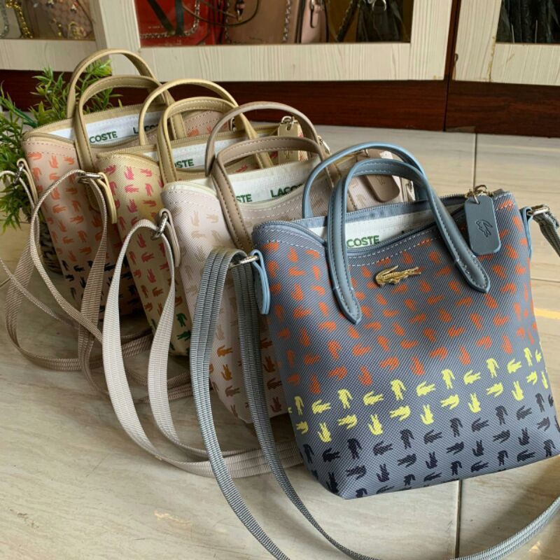 [COD] LACOSTE Tas selempang 2 TALI XS pgmall