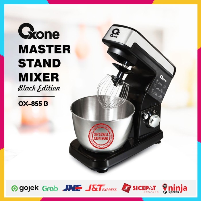 Jual Mixer Oxone HITAM OX855 Master Standing Mixer 300W