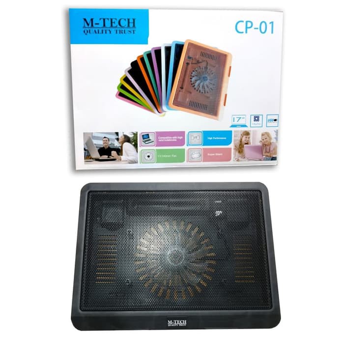 Jual COOLING PAD MTECH CP01 BLACK Shopee Indonesia