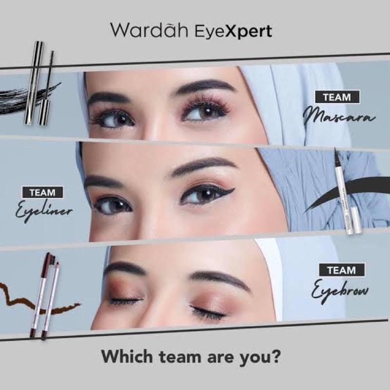 Jual Wardah Eyebrow Pencil / Eyeliner Pencil / Eyebrow Kit Shopee