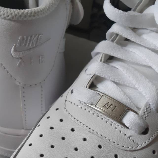 Jual Nike Air Force 1 High - White Original | Shopee Indonesia