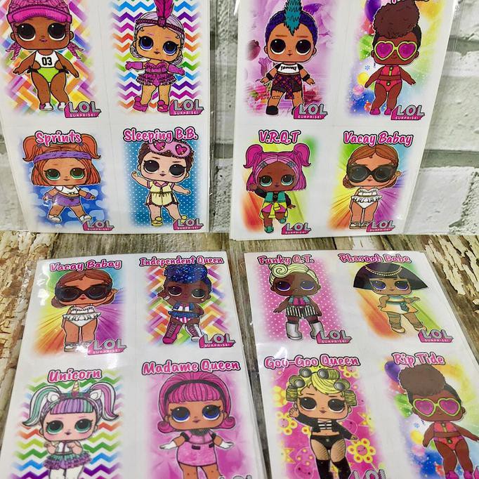 Jual Mainan Stiker Lol Mainan Anak Perempuan Lagi Hits Saat Ini Indonesia|Shopee Indonesia