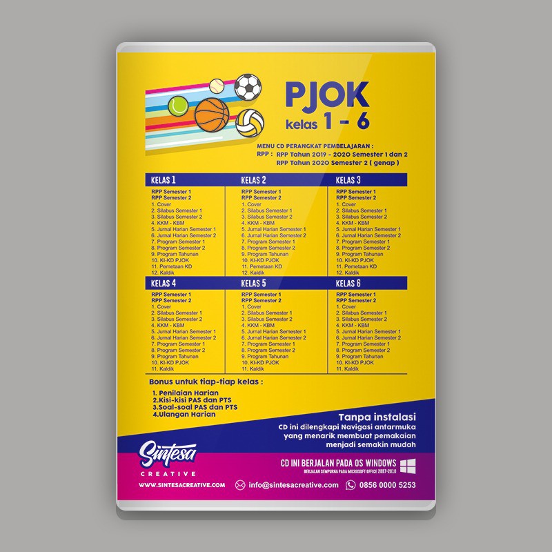 Pemetaan Kd Pjok Kelas 5 Semester 1 Guru Paud