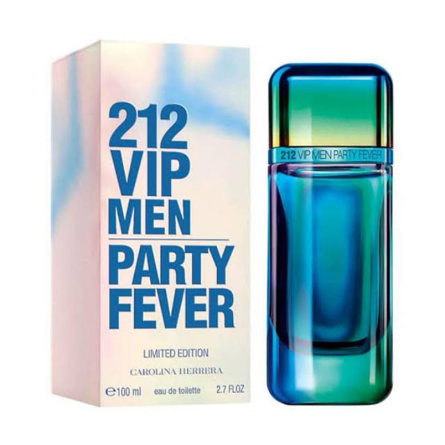 Jual Parfum Original Carolina Herrera 212 Vip Party Fever For Men Edt 100Ml Indonesia|Shopee Indonesia
