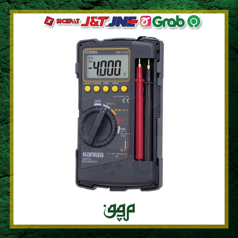 Jual MULTITESTER SANWA CD800A ORIGINAL / AVO Meter Multitester Sanwa