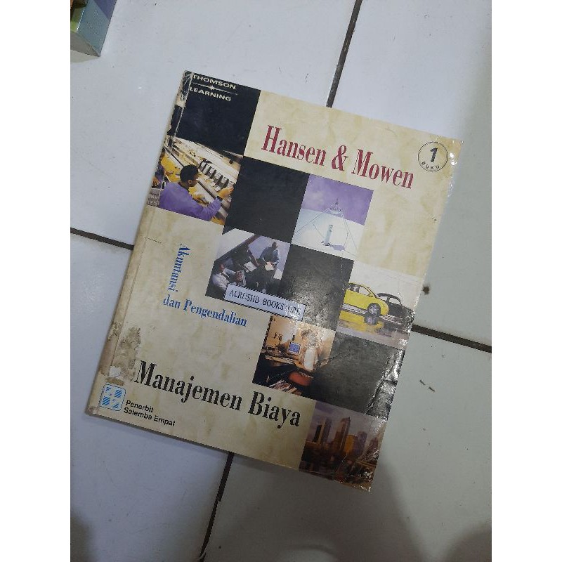 Jual Buku Original MANAJEMEN BIAYA Akuntansi dan Pengendalian Hansen