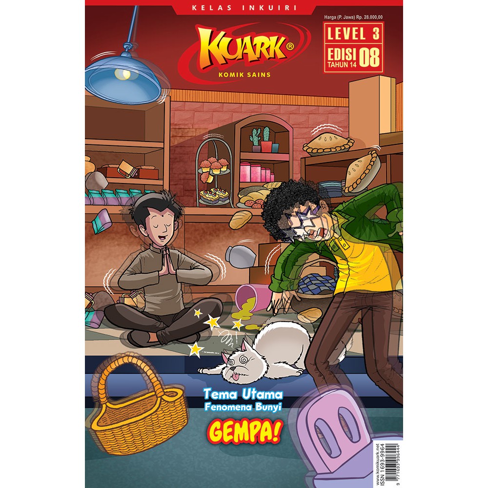 KUARK Komik Sains Level III Edisi 8 Tahun XIV Shopee