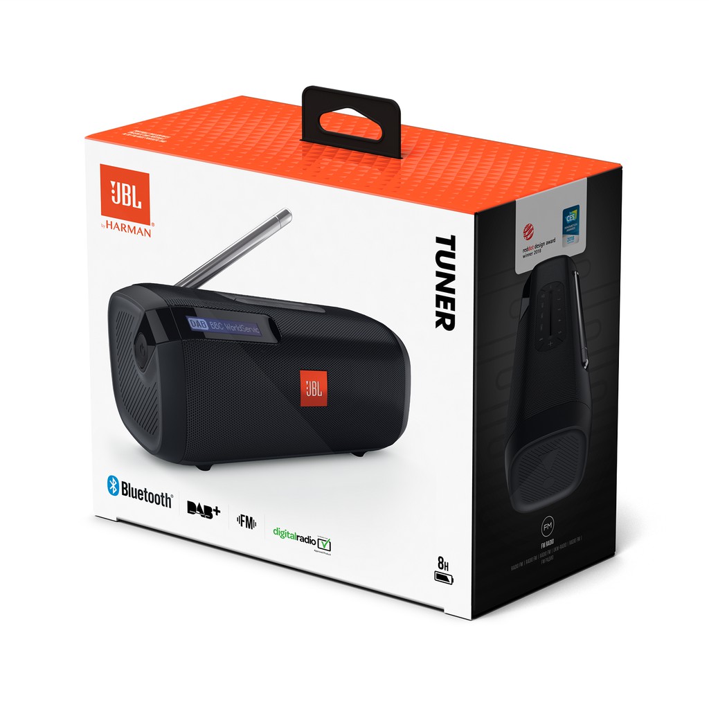 Jual Jbl Tuner Resmi Portable Bluetooth Speaker With Dab Fm Radio By Harman - Hitam | Shopee Indonesia