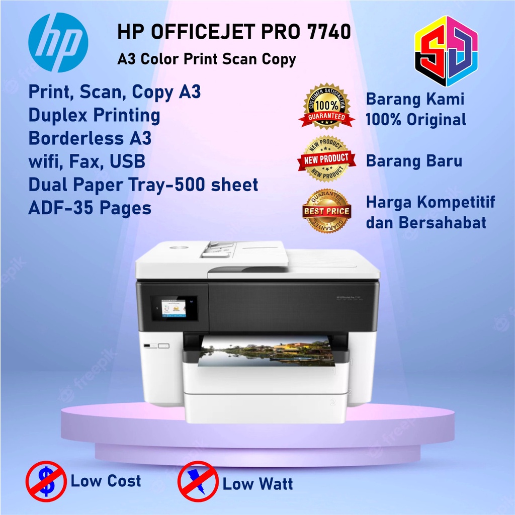 Jual PRINTER HP 7740 Shopee Indonesia
