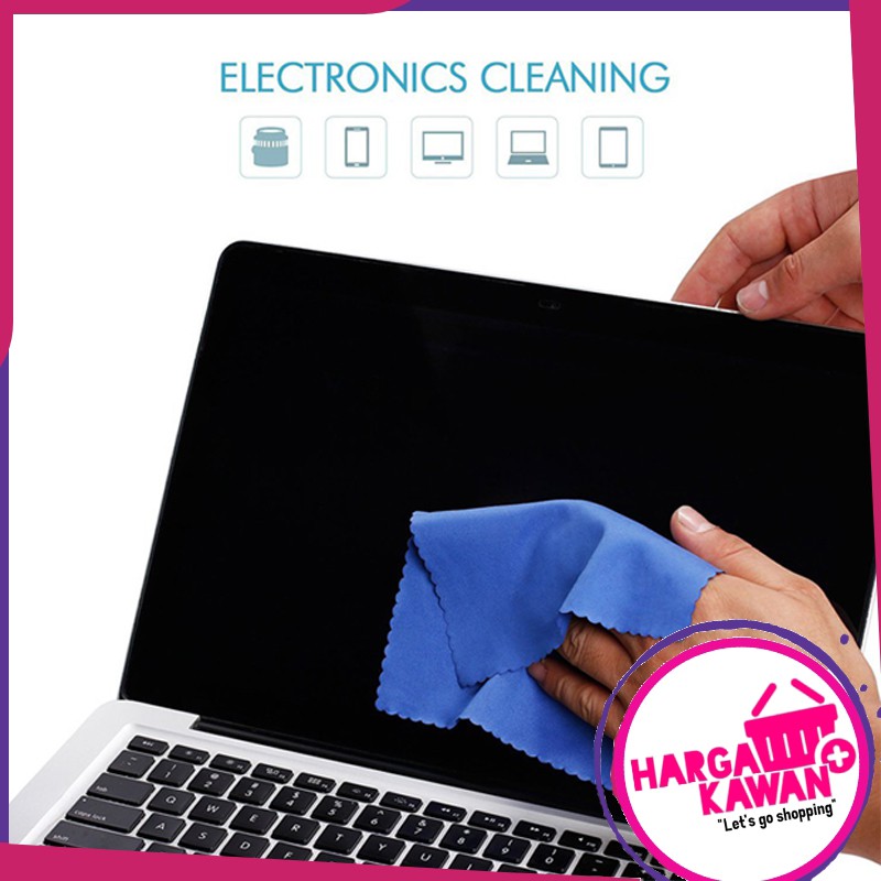 Kain pembersih Kacamata dan Layar Handphone Microfiber Shopee Indonesia