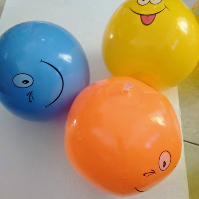 Jual Bola Mainan Anak Plastik Karakter Balon | Shopee Indonesia