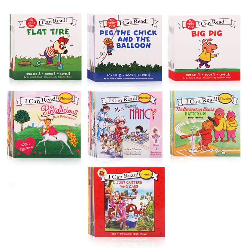 84 Buku Cerita Bahasa Inggris I Can Read Phonics Untuk