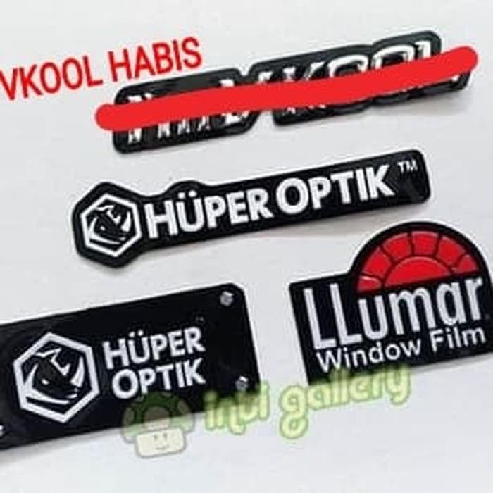 Stiker Kaca Film Mobil Sticker Vkool / Huper Optik