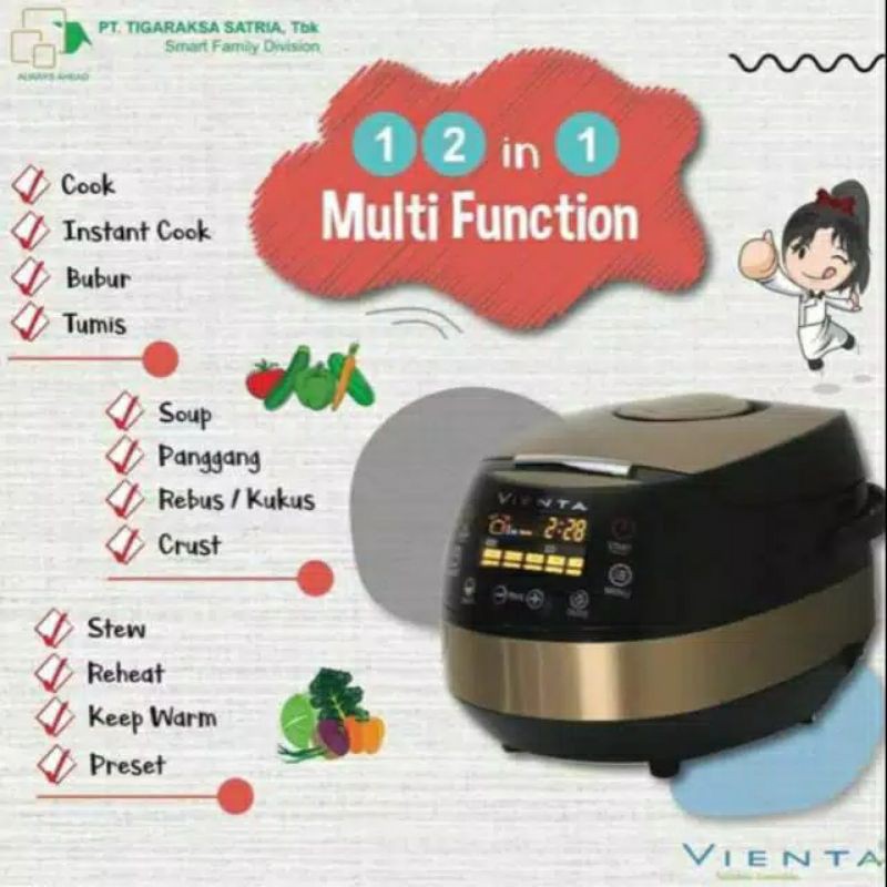 Jual TIGARAKSA EDUCATIONAL NEW SMART COOKER RICE COOKER