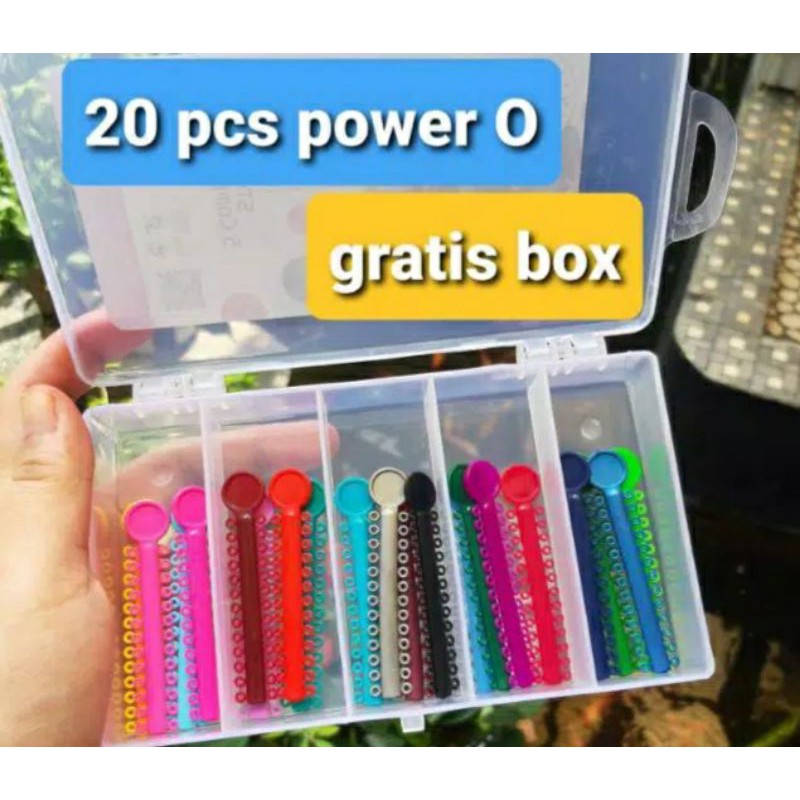 Jual Power O/chain/karet behel (gratis box) Shopee Indonesia