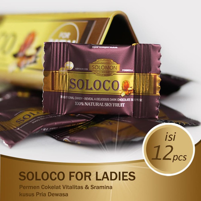 Jual *Bisa Cod* Soloco - Permen Perangsang Penambah Gairah Libido Wanita Ladies Asli /1 Biji ⭐ | Shopee Indonesia