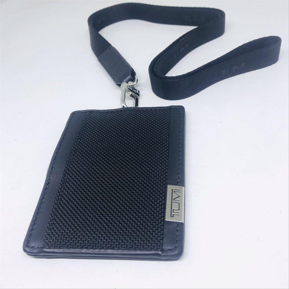 TUMI ネックストラップ Alpha Travel Lanyard Black 【アウトレット☆送料無料】 7200円 swim.main.jp