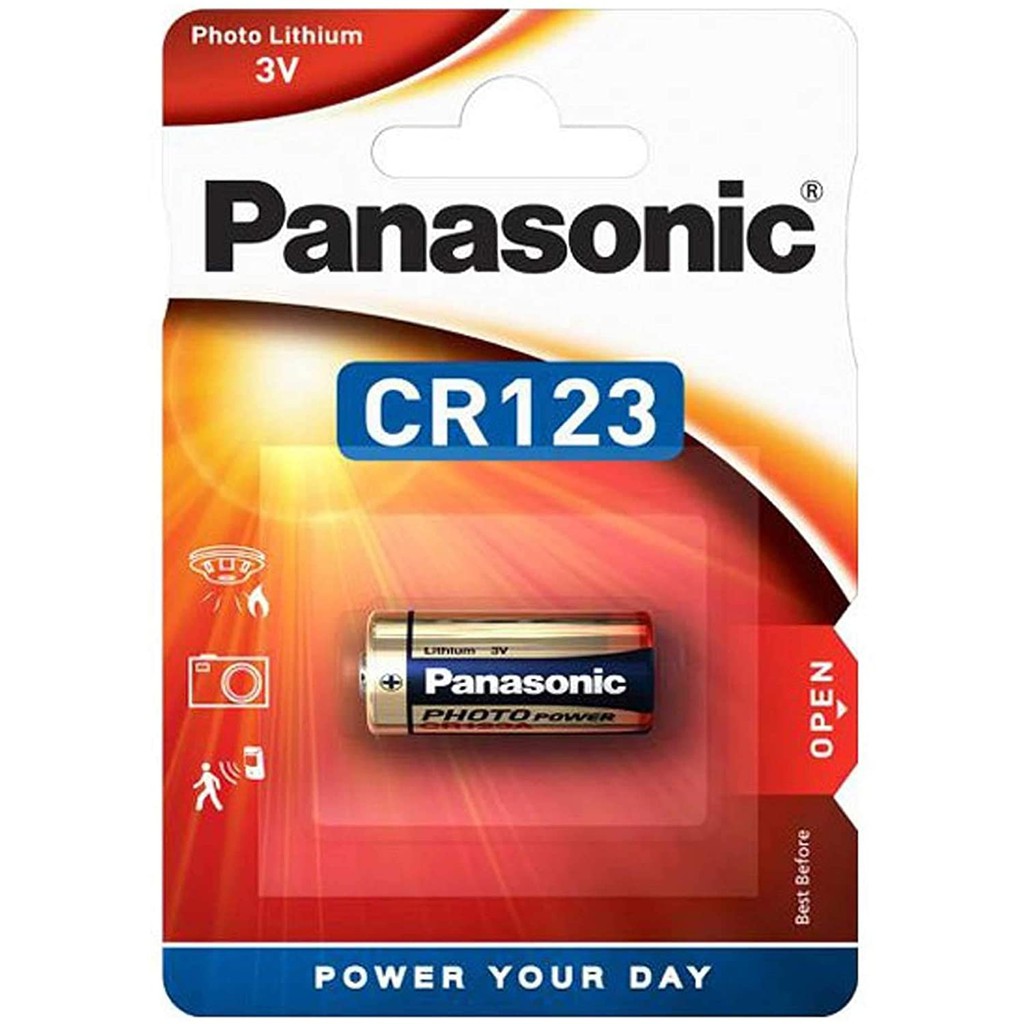Jual Panasonic Cr123A, Cr123 Photo Power Lithium Battery | Shopee Indonesia