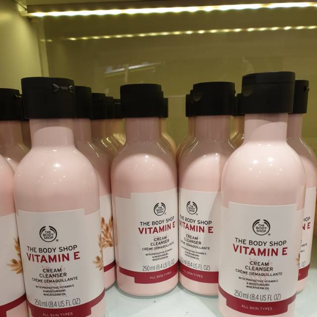 Cream Cleanser Vitamin E THE BODY SHOP Shopee Indonesia