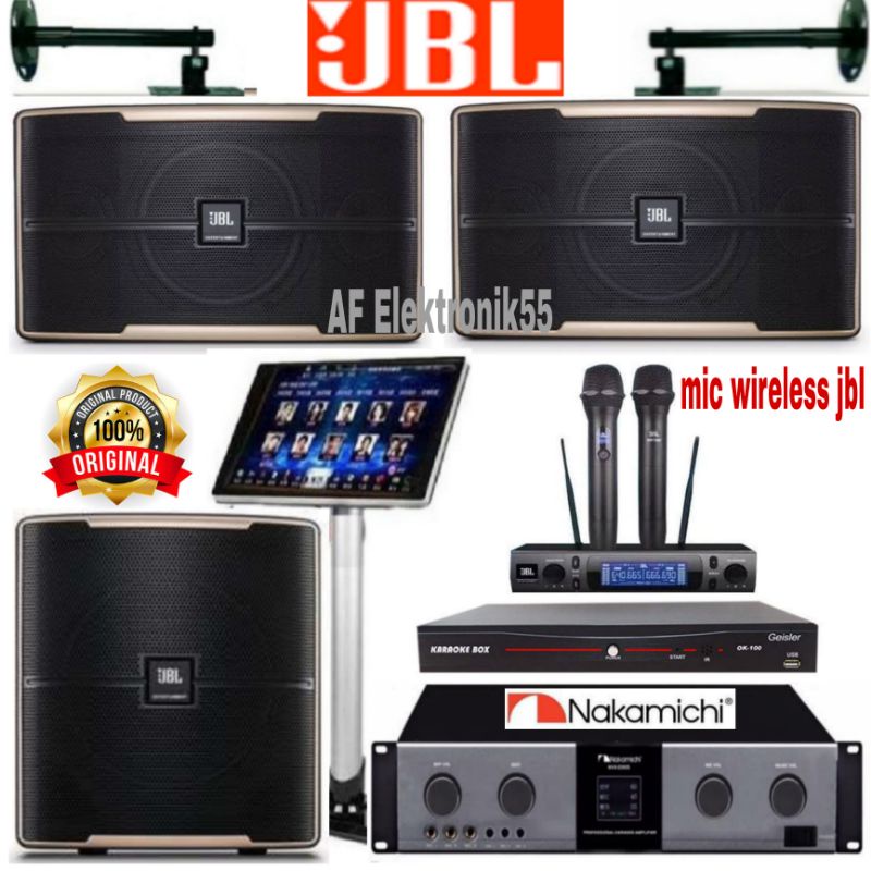 Jual Paket Sound System Karaoke JBL Amplifier Nakamichi Original Shopee Indonesia