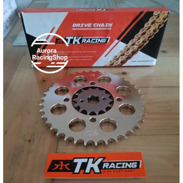 Gear Set TK 428 Jupiter Z Vega R RX King F1ZR & Rantai TK 428 HS