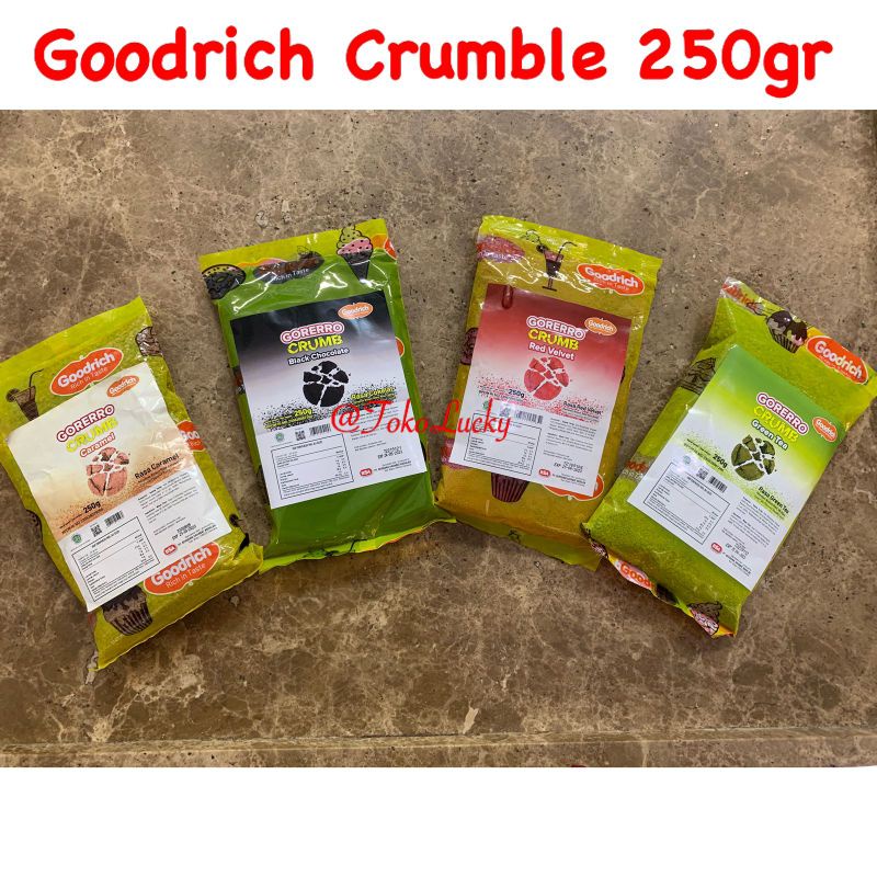 Jual Goodrich Crumble / Goodrich Crumble 250gr Shopee Indonesia