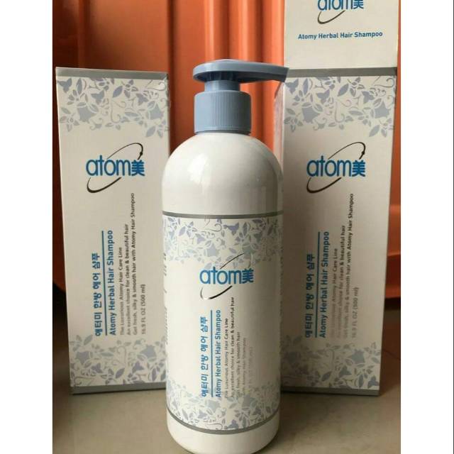 Atomy Herbal hair shampoo Shopee Indonesia