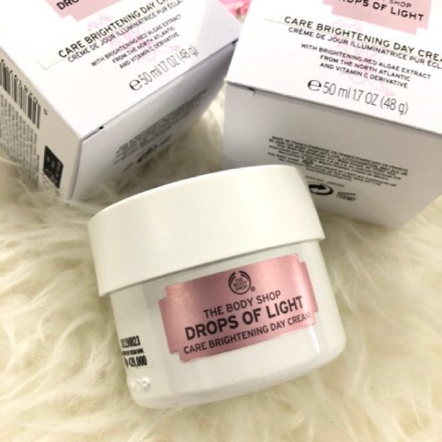 Body Shop Drops Of Light Brightening Day Cream 50Ml Harga