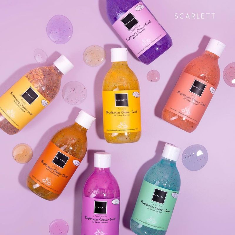 Jual SHOWER SCRUB SCARLETT Shopee Indonesia