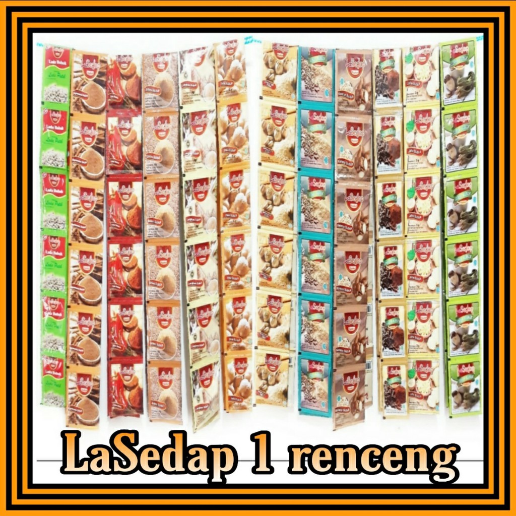 Bumbu Dapur Lasedap 1 Renceng [12 pcs] lada kayumanis jinten pala